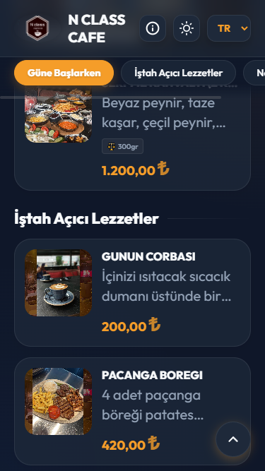 Restoran Qr Menü Sistemi